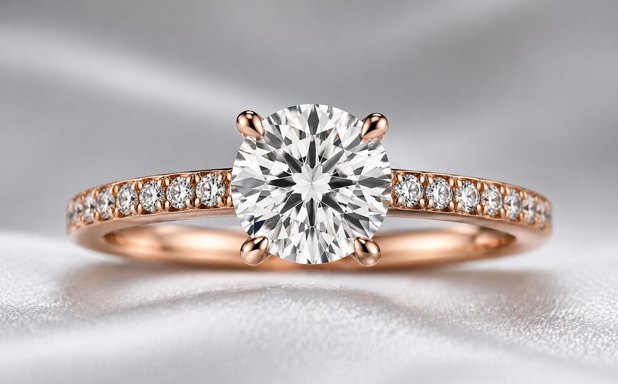 Diamond ring showcase