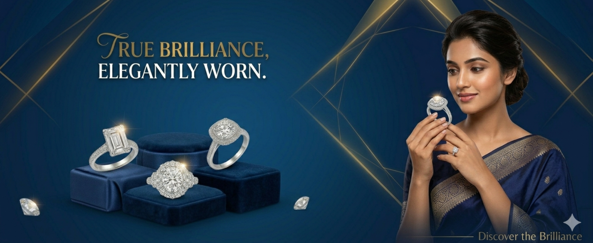 DiamondzExchange true brilliance elegantly worn banner